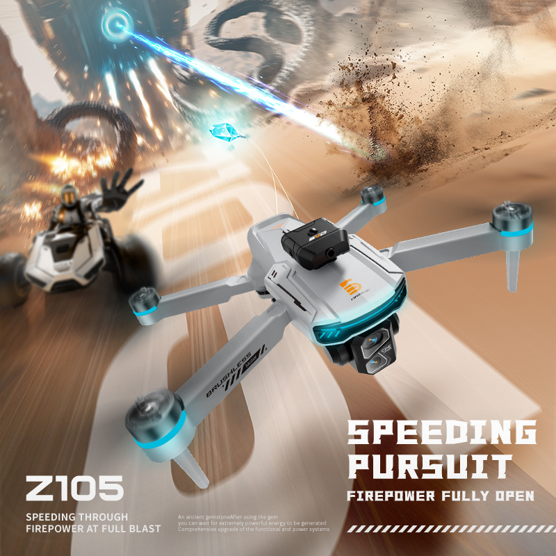 Nuevo Z105 RC Drone 8K cámara  - Drone Rc Action reseña y precio