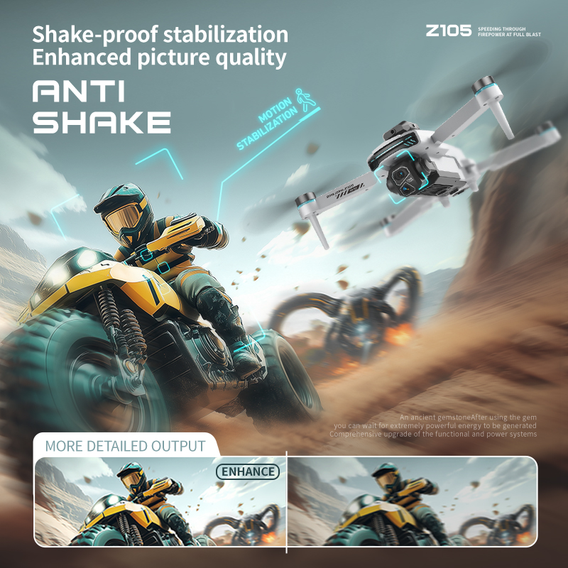 Nuevo Z105 RC Drone 8K cámara  - Drone Rc Action reseña y precio