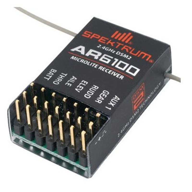Receptor AR6100 DSM2 6CH 2,4 G - Drone Rc Battery reseña y precio
