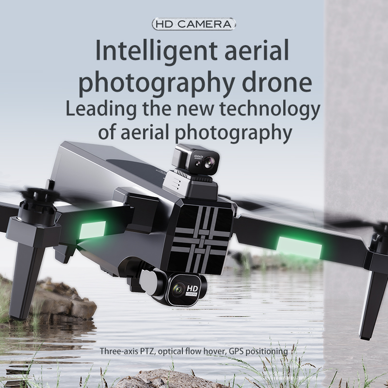 Dron A380 4K HD de tres ejes,  - Drone Rc Explorer reseña y precio