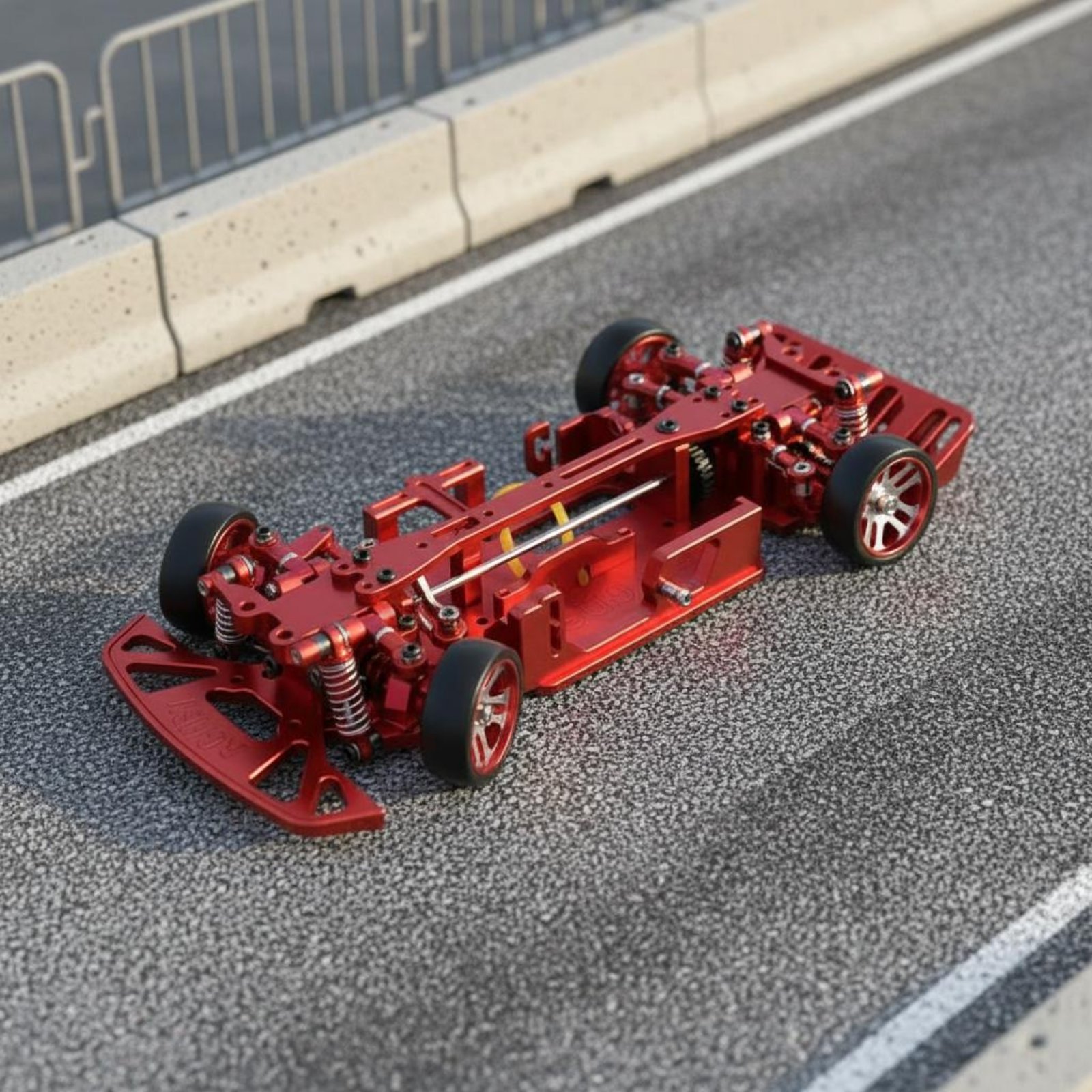Chasis de Coche RC a Escala 1/ - Rc Drift Car Kit reseña y precio