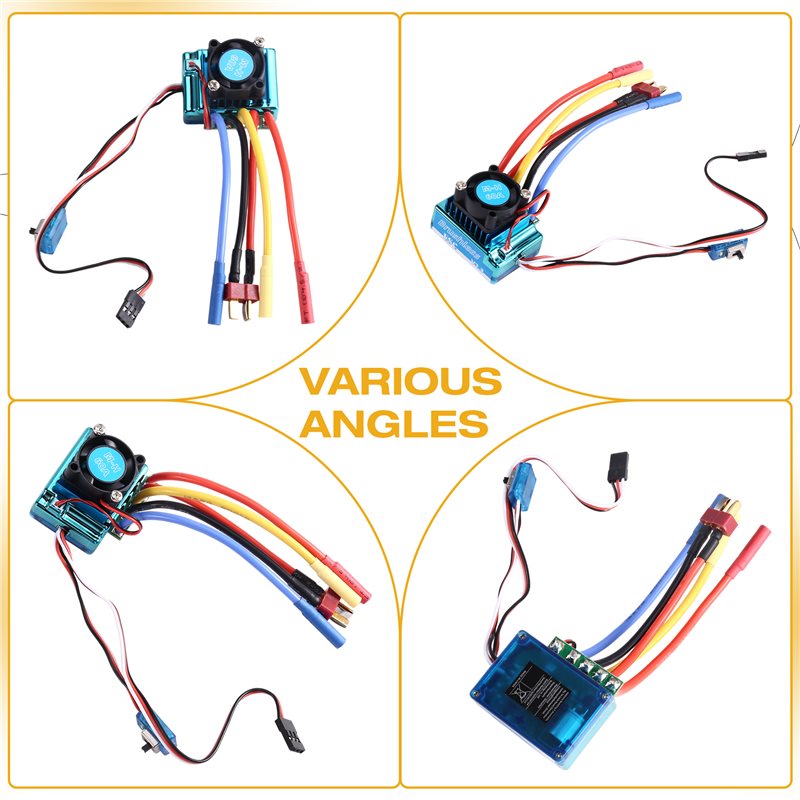 Controlador de velocidad ESC s - Rc Boat Brushless Motor reseña y precio