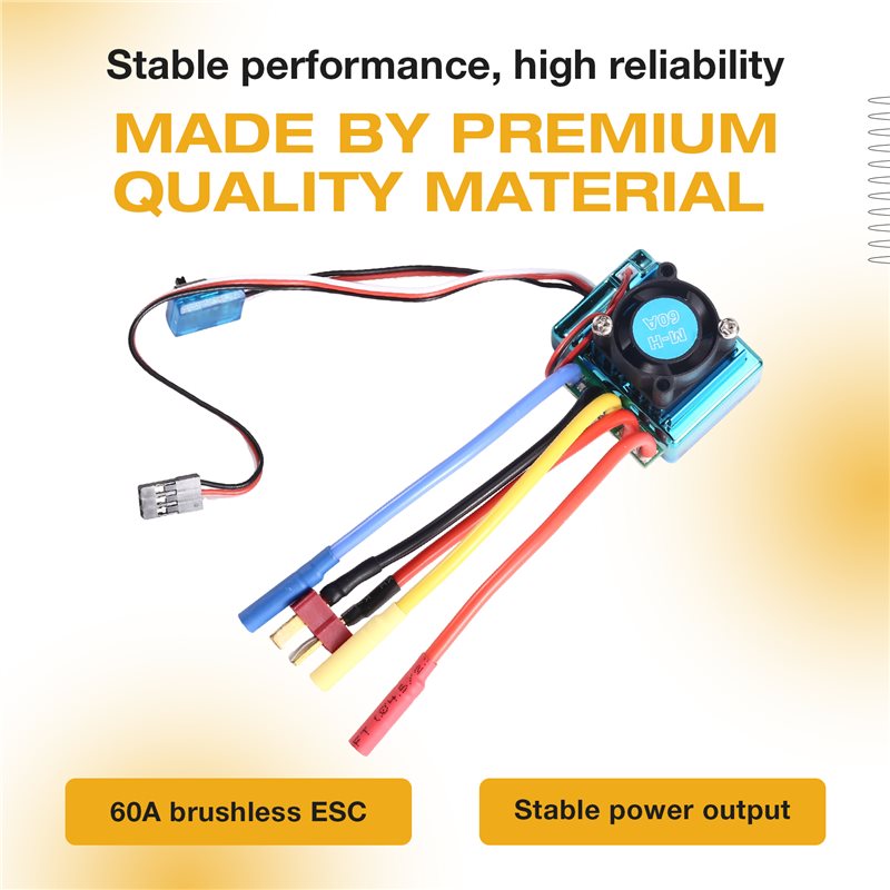 Controlador de velocidad ESC s - Rc Boat Brushless Motor reseña y precio
