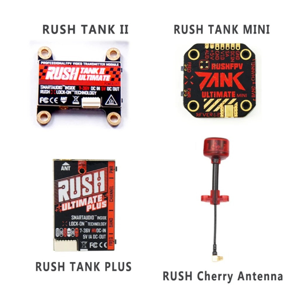 Transmisor de Video RUSH TANK  - Fpv Antenna Receiver reseña y precio