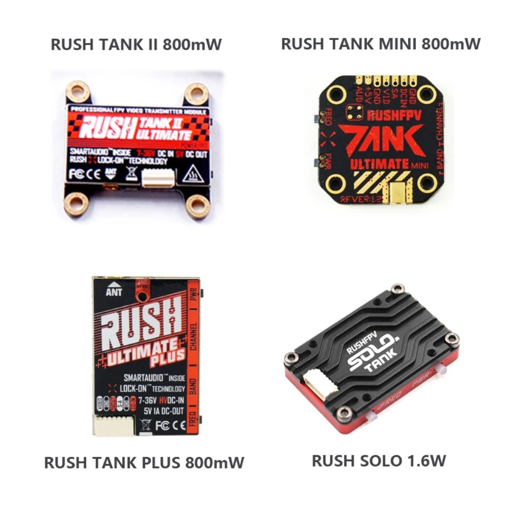 Transmisor de Video RUSH TANK  - Fpv Antenna Receiver reseña y precio