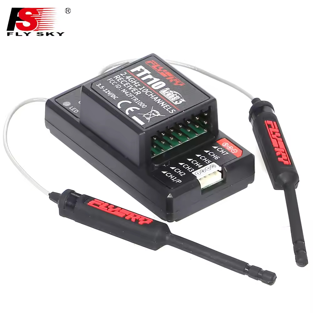 Receptor FlySky FTr10 FTr16S 2 - Drone Carrera Rc reseña y precio