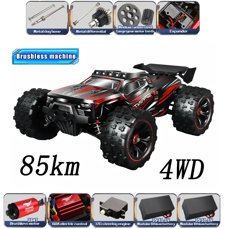 Coche teledirigido 1:14 85 KM/ - Rc Drift Car Kit reseña y precio