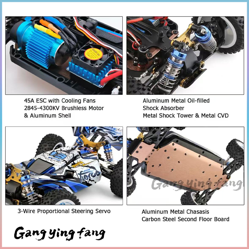 1/12 124017 Wltoys -V8 2,4G co - Rc Drift Car Kit reseña y precio