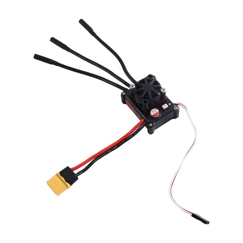 Controlador electrónico de vel - Rc Boat Brushless Motor reseña y precio