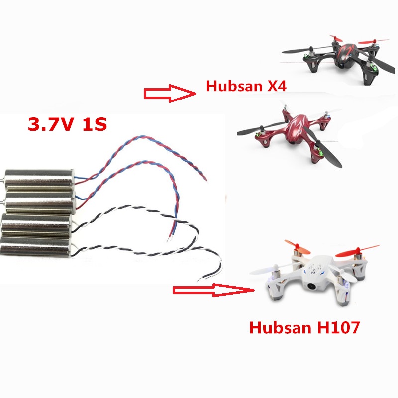 Hubsan H107C X4 3,7 V 1S motor - Drone Keh Rc K11 Turbo reseña y precio