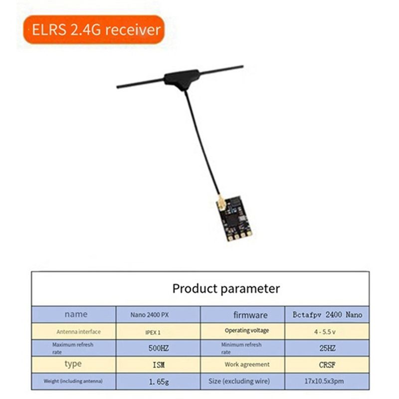 CYGJ-10PCS Receptor ELRS 2.4Gh - Fpv Antenna Receiver reseña y precio