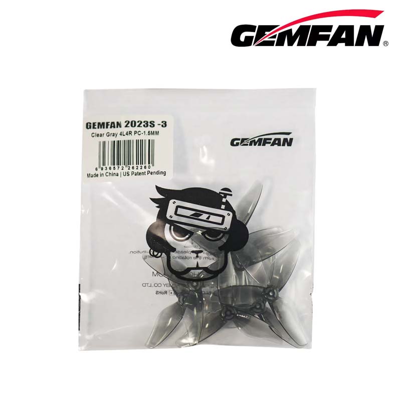 12 pares (12CW + 12CCW) Gemfan - Fpv Racing Motor reseña y precio