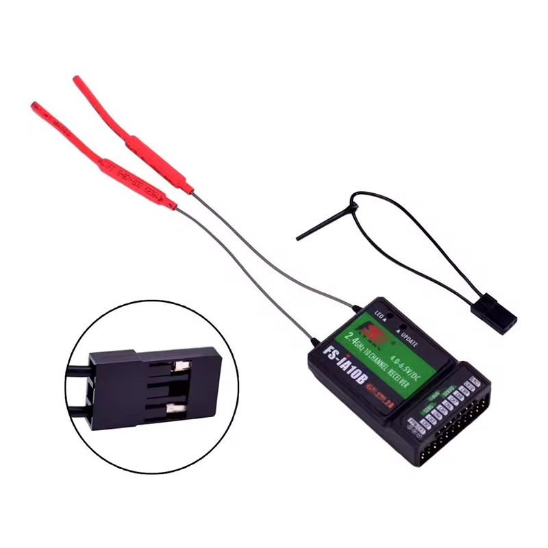 Receptor Flysky FS-iA10B 2.4G  - Drone Rc Battery reseña y precio