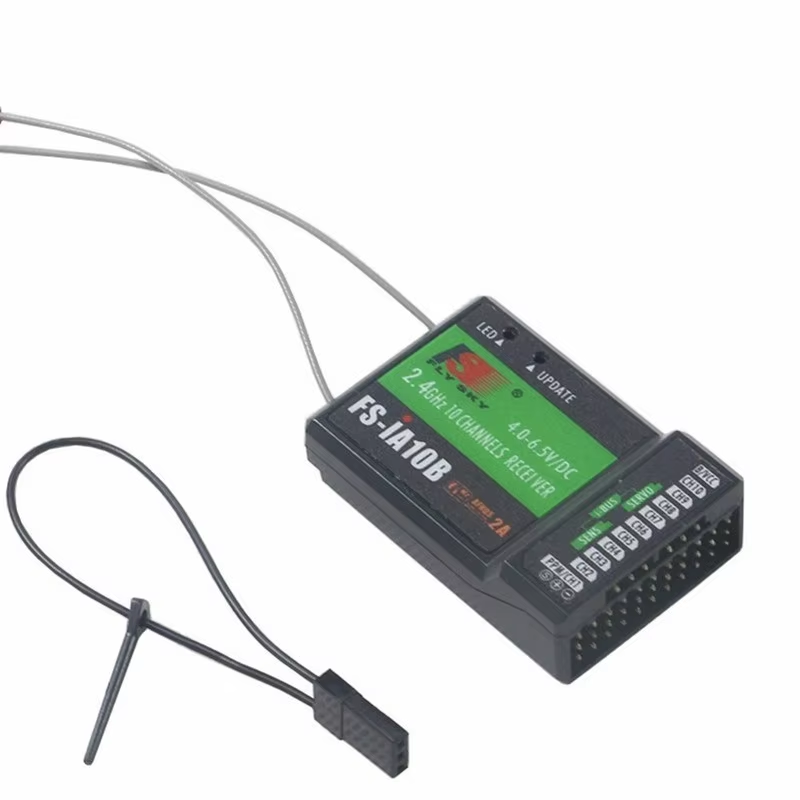 Receptor Flysky FS-iA10B 2.4G  - Drone Rc Battery reseña y precio