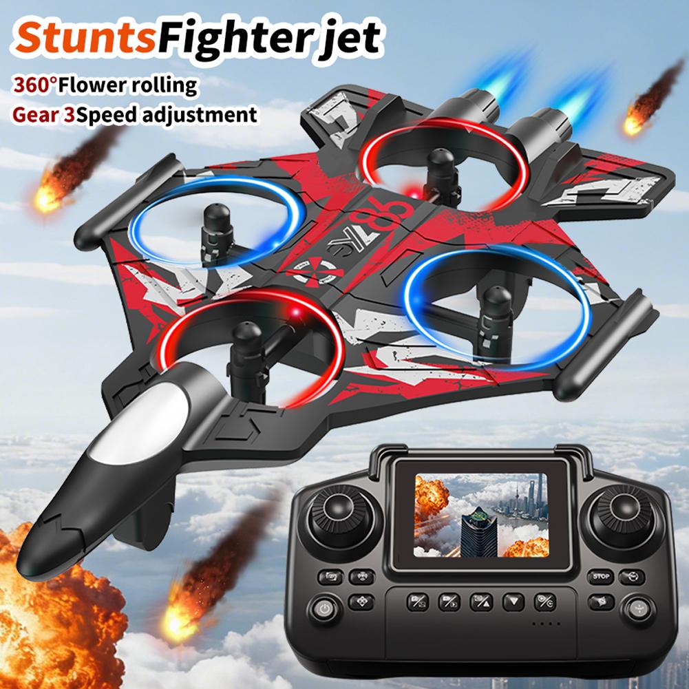 Altura teledirigida 360 del av - Drone Rc Fighter Jet reseña y precio